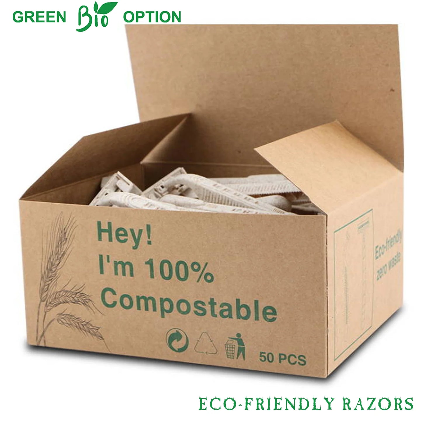 EZ Eco-friendly Disposable Razors